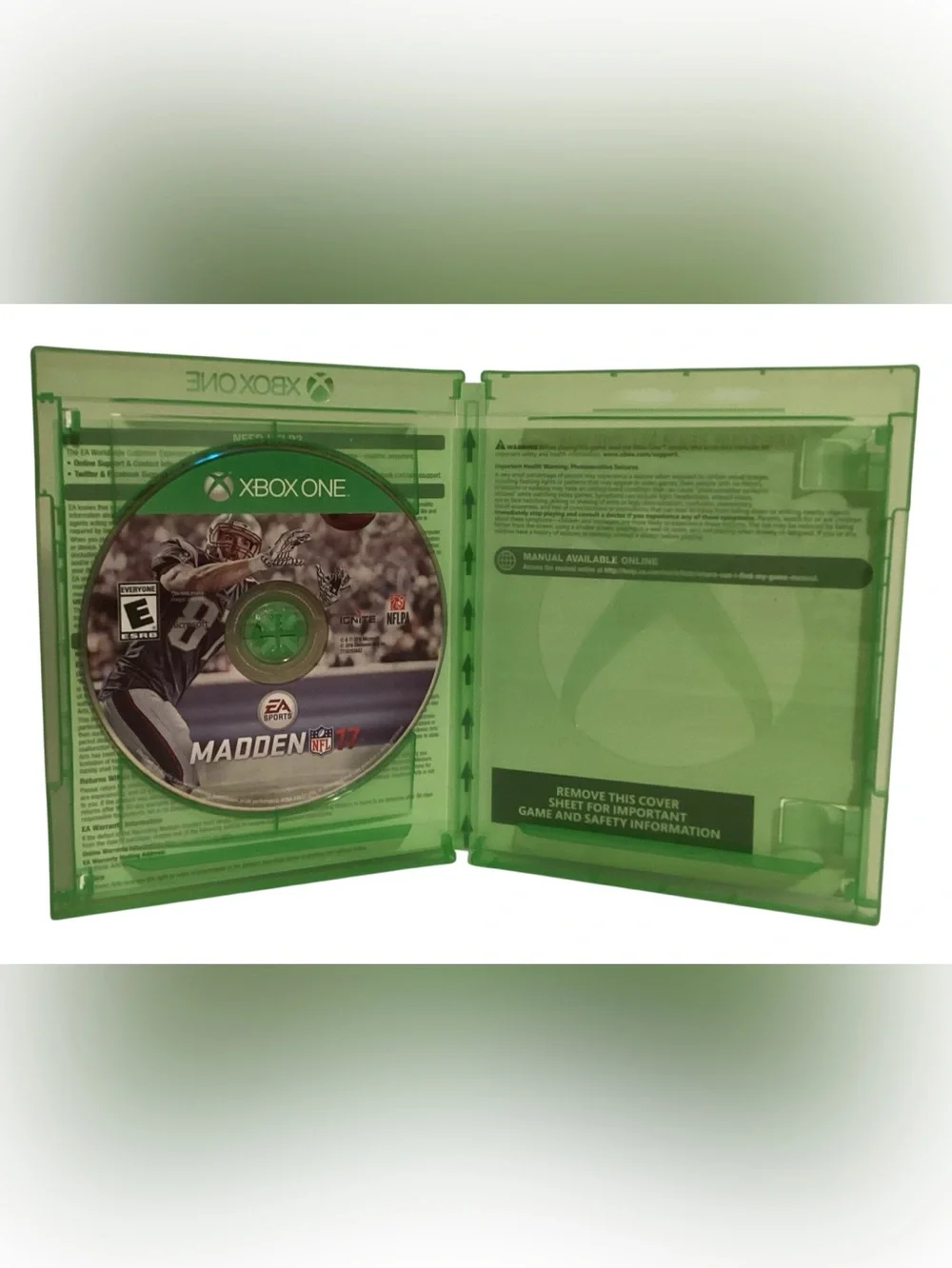 Madden NFL 17 Microsoft Xbox One Video Game